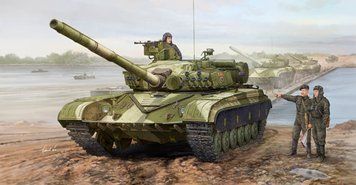 Збірна модель радянського танка Т-64А зразка 1981 року TR01579 фото