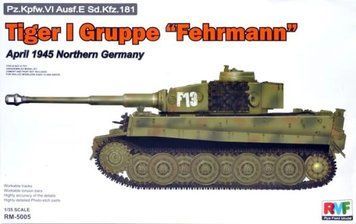 Tiger I Gruppe "Fehrmann" April 1945 Northern Germany RM-5005 фото