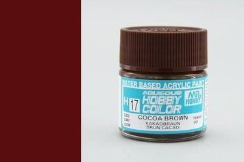 Фарба Mr. Hobby H17 (какао / COCOA BROWN) H17 фото