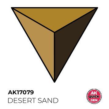 Акрилова фарба DESERT SAND / Пустинний пісок (військовий) QUICK GEN COLOR AK-interactive AK 17079 AK17079 фото