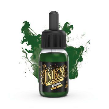 Акрилове чорнило TOAD GREEN / Чорнило - Зелена жаба INK AK-interactive 16050 AK16050 фото