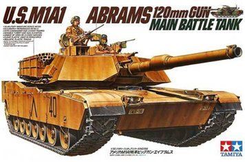 Збірна модель 1/35 Танк USM1A1 АБРАМС Тамія 35156 TAM35156 фото