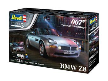 Збірна модель 1/24 автомобіля James Bond "BMW Z8" REV05662 фото