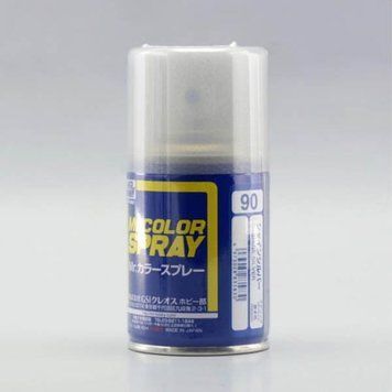Аерозольна фарба Shine Silver / Сяюче Срібло Mr.Color Spray (100 ml) S90 S90 фото