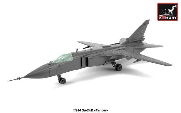 Збірна модель 1/144 бомбардувальник Sukhoj Su-24M Fencer AR14703 фото