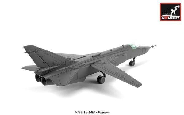 Збірна модель 1/144 бомбардувальник Sukhoj Su-24M Fencer AR14703 фото