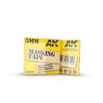 MASKING TAPE: 5MM / Маскувальна стрічка 5мм AK8203 фото