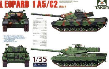Main Battle Tank Leopard 1 A5/C2 TK2004 фото