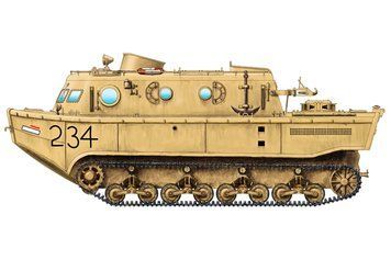 Збірна модель німецької Land-Wasser-Schlepper (LWS) amphibious HB82918 фото
