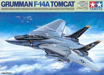 Збірна модель 1/48 Літак Grumman Ф-14A Tomcat TAM61114 фото