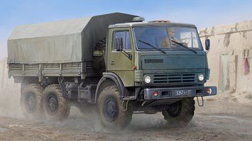 Збірна модель вантажівки КамАЗ-4310. TR01034 фото