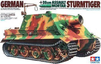 Збірна модель 1/35 САУ Sturmtiger 38 TAM35177 фото