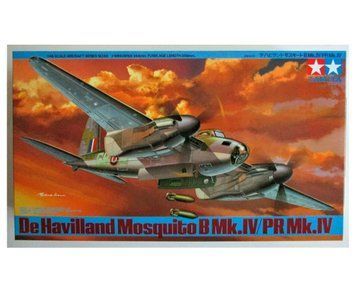 Збірна модель 1/48 Британський літак-бомбардувальник MOSQUITO B MK.IV / PR MK.IV Tamiya 1066 TAM61066 фото
