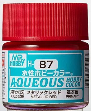 Фарба Mr. Hobby H87 (METALLIC RED) H87 фото