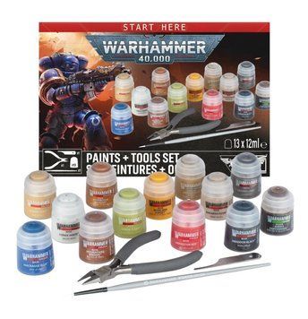 Warhammer 40,000 - Paints + Tools Set 56170199002 фото