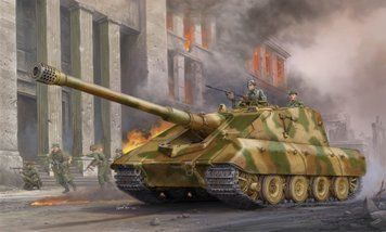 Збірна модель німецького танка StuG E-100 TR01596 фото