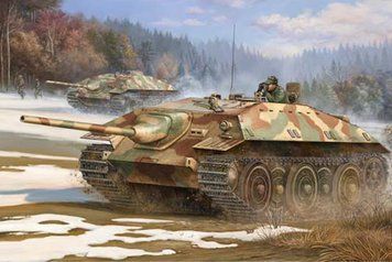 Збірна модель німецького танка E-25 TR00383 фото