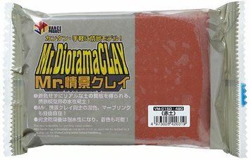 Mr. Clay for the Scene (Red Earth) (300g) / Матеріал для виготовлення діорами (червона земля) VM-015D фото