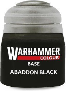 CITADEL BASE: ABADDON BLACK (12ML) 9918995028906 фото