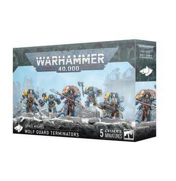 Ігровий набір Warhammer 40000 - SPACE WOLVES - WOLF GUARD TERMINATORS 99120101441 фото