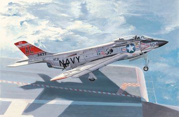 Збірна модель винищувача F3H-2 Demon HB80364 фото