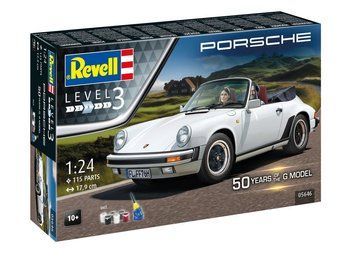 Подарунковий набір 1:24 автомобільGeschenkset 50 років моделі Porsche 911 GRevell 05646 REV05646 фото