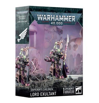 Ігровий набір Warhammer 40000 - EMPEROR'S CHILDREN: LORD EXULTANT 99120102206 фото