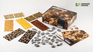 Набір для декорування підставок золота осінь Golden Autumn Glade Basing Box Gamers Grass GGSB-GAGBB GGSB-GAGBB фото