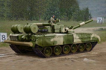 Збірна модель танка T-80UD MBT(early) TR09581 фото