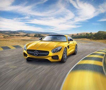 Спортивний автомобіль Mercedes AMG GT REV07028 фото