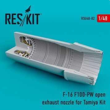 Масштабна модель Відкриті випускні сопла Tamiya (1/48) F-16 F100-PW для комплекту RSU48-0082 фото