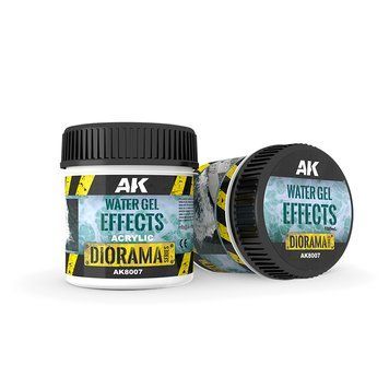 Water Gel Effects 100ml - Гель для відтворення будь-якого типу водних ефектів, що рухаються. AK8007 фото