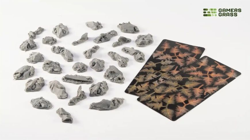 Набір для декорування підставок золота осінь Golden Autumn Glade Basing Box Gamers Grass GGSB-GAGBB GGSB-GAGBB фото