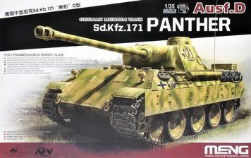 German Medium Tank Sd.Kfz.171 Panther Ausf.D TS-038 фото