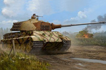 Pz.Kpfw.VI Sd.Kfz.182 Tiger II (Henschel July-1945 Production) HB84533 фото