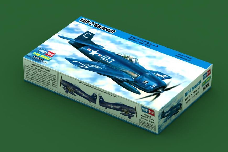 Збірна модель винищувача F8F-2 Bearcat HB80358 фото