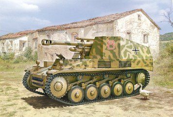 Збірна модель 1/72 САУ SD.KFZ.124 WESPE IT7061 фото