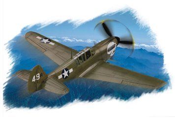 Збірна модель американського винищувача P-40N "Kitty hawk" HB80252 фото