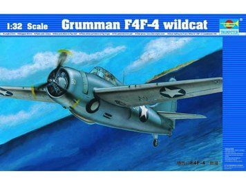 Збірна модель літака Grumman F4F-4 wildcat TR02223 фото