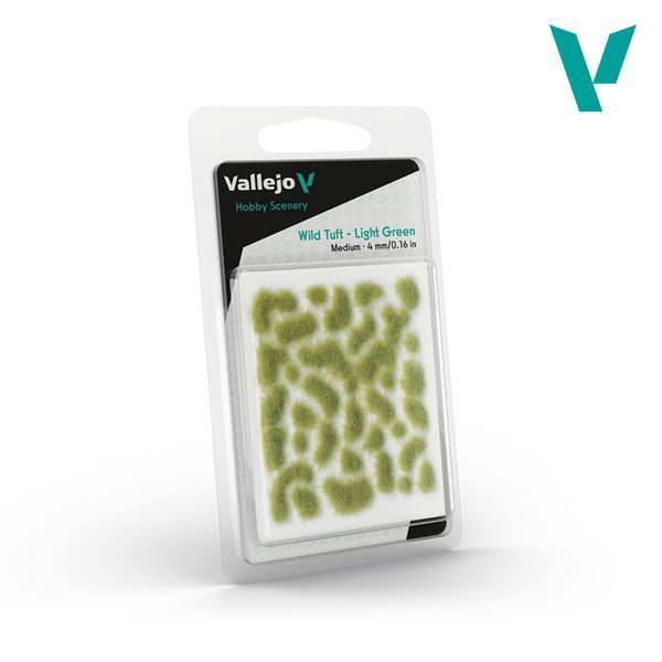 Матеріал для деталювання Дика світло-зелена трава 4 мм (Wild Tuft Light Green) VAL SC407 VAL SC407 фото