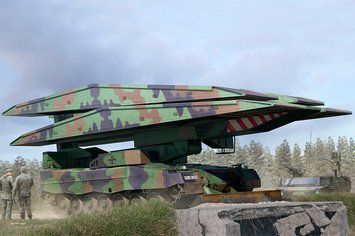 Збірна модель німецької IGUANA PSB-2-14(m) HB84570 фото