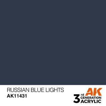 RUSSIAN BLUE LIGHTS &ndash; РОСІЙСЬКИЙ СВІТЛО - СИНІЙ AK11431 фото
