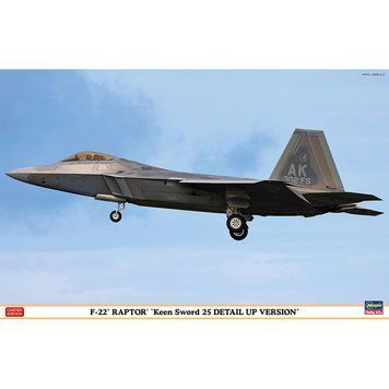 Американський винищувач 1/48 F-22 Raptor Keen Sword 25 Detail Up HS07551 фото