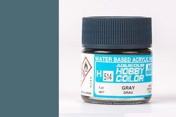 Фарба Mr. Hobby H514 (Gray "Grau" / Матовий сірий) H514 фото