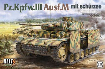 Збірна модель 1/35 САУ Pz.Kpfw.III Ausf.M mit Sch&uuml;rzen TK8002 фото