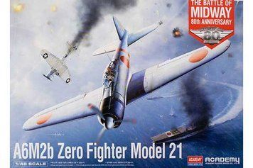 1/48 A6M2b Zero Fighter Model 21 "Battle of Midway" AC12352 фото
