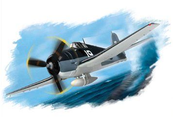Збірна модель американського винищувача F6F-3 "Hellcat" HB80256 фото