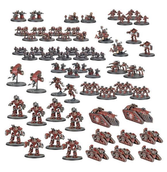 Ігровий набір Warhammer 40000 - HORUS HERESY: LEGIONS IMPERIALIS - MECHANICUM COMBAT FORCE 99122616012 фото