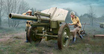 Збірна модель радянської 122-мм гаубиці зразка 1938 року. (М-30, індекс ДАУ &ndash; 52-Г-463) TR02344 фото