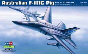 Збірна модель бомбардувальника Australian F-111C Pig HB80349 фото